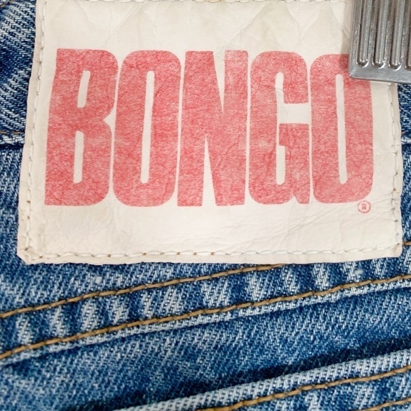 Vintage Bongo High Waist Cut Off Jean Shorts Size XS/S - Picture 7 of 9